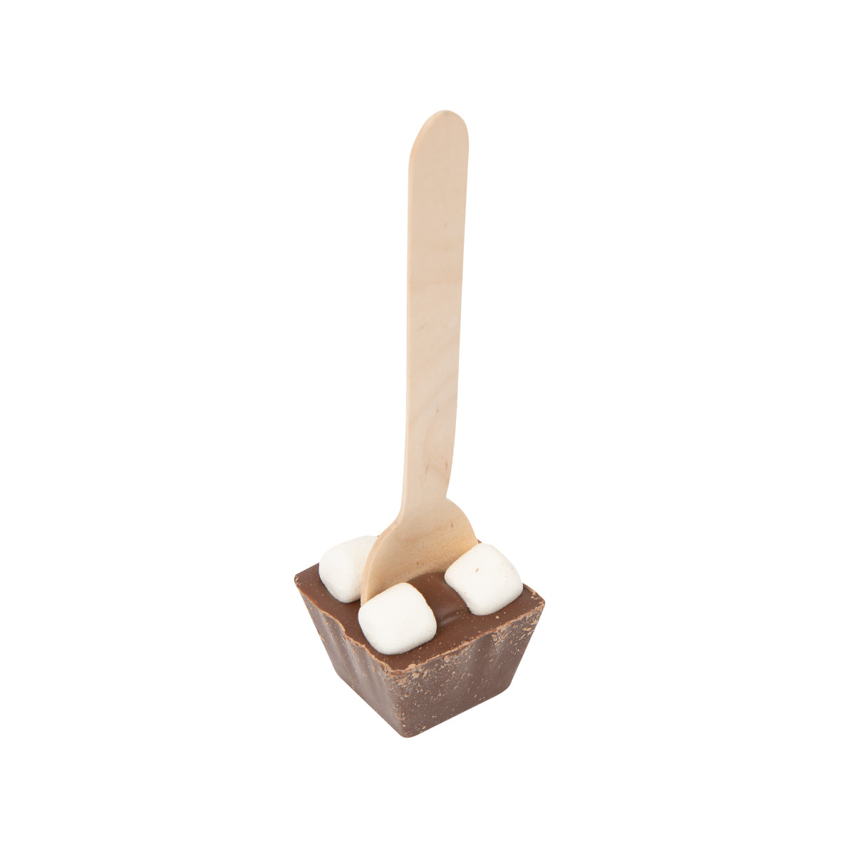 Beverage Spoon in Milk Chocolate