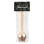 Beverage Spoon in Milk Chocolate - Milk Chocolate Beverage Spoon