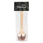 Beverage Spoon in Milk Chocolate