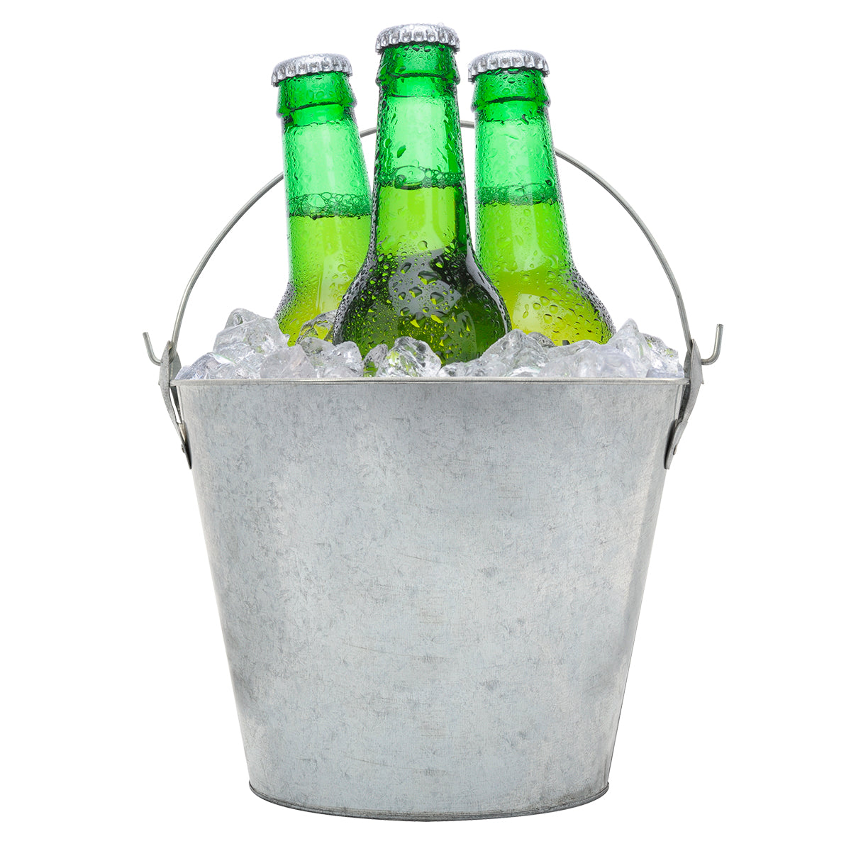 Bevy Beverage Bucket, 5 Liter - Silver - Bottle