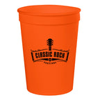 Big Game Stadium Cup, 12 oz - Orange - Silk Screen