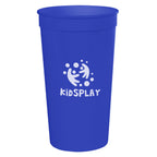 Big Game Stadium Cup, 32 oz - Blue - Silk Screen
