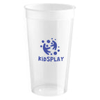 Big Game Stadium Cup, 32 oz - Clear - Silk Screen