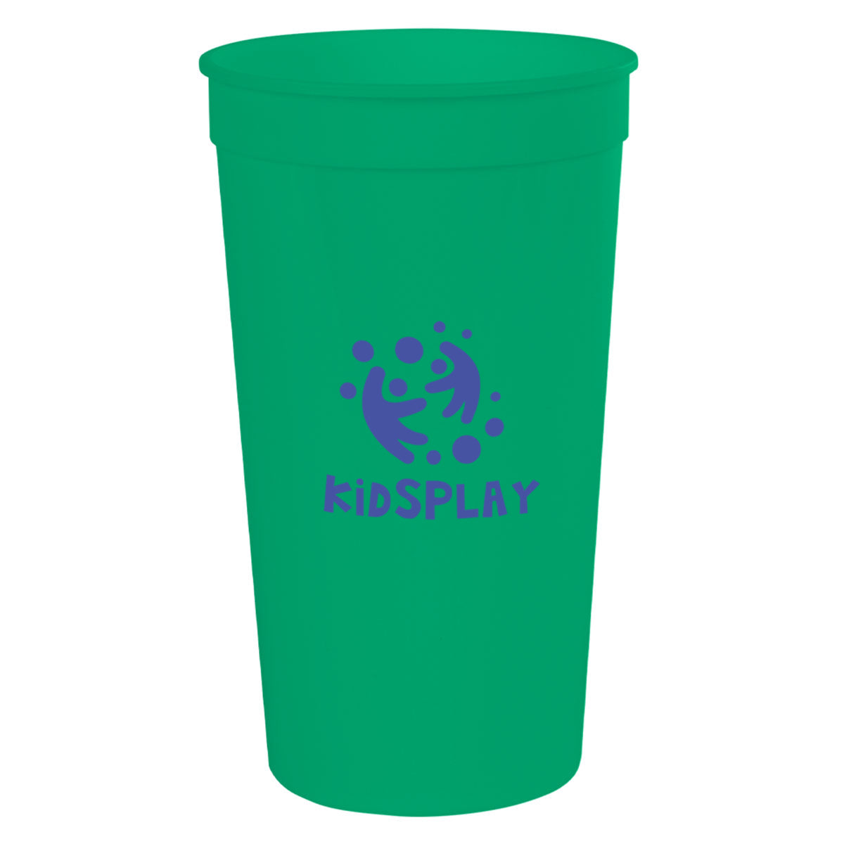 Big Game Stadium Cup, 32 oz - Green - Silk Screen