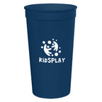 Big Game Stadium Cup, 32 oz - Navy - Silk Screen