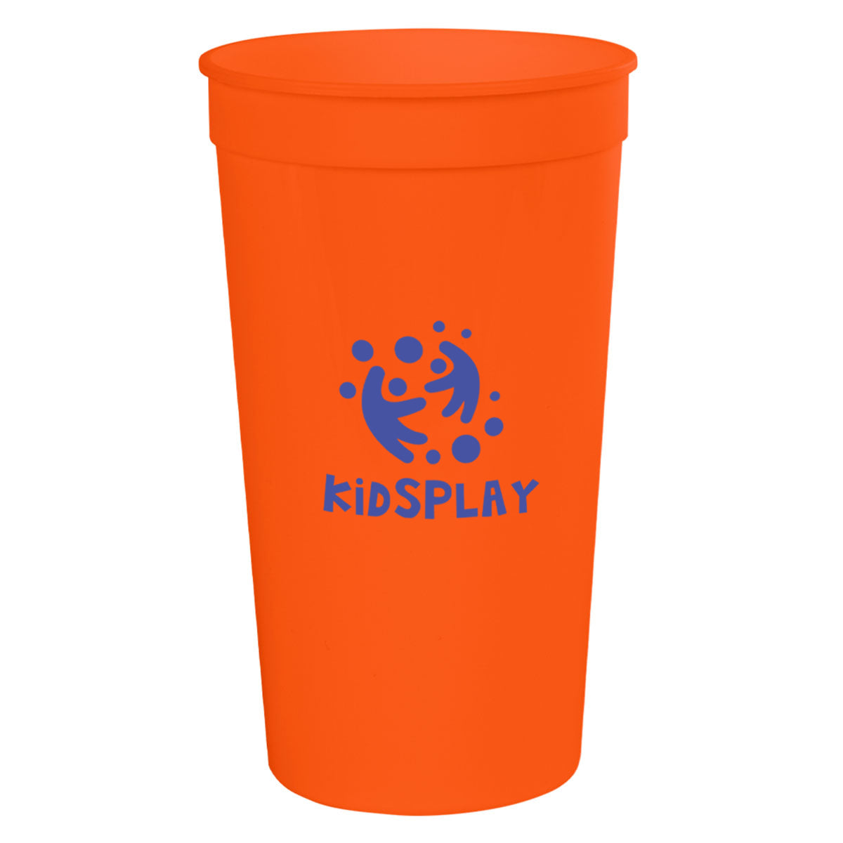 Big Game Stadium Cup, 32 oz - Orange - Silk Screen