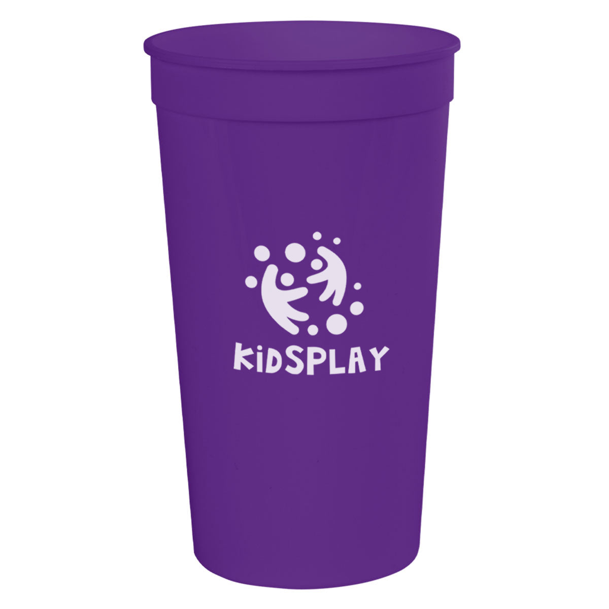 Big Game Stadium Cup, 32 oz - Purple - Silk Screen