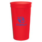 Big Game Stadium Cup, 32 oz - Red - Silk Screen