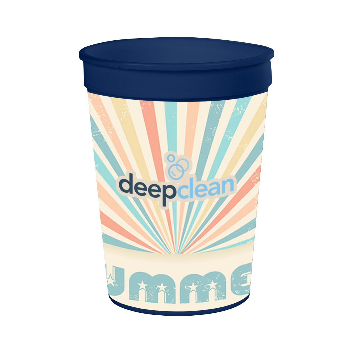 Big Game Stadium Cup in Full Color, 12 oz - Navy - Colorbrite