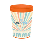 Big Game Stadium Cup in Full Color, 12 oz - Orange - Colorbrite