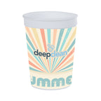 Big Game Stadium Cup in Full Color, 12 oz - White - Colorbrite