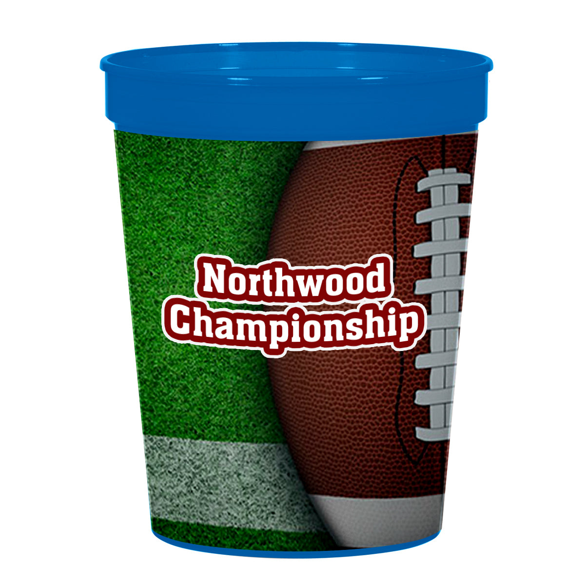 Big Game Stadium Cup in Full Color, 16 oz - 4CP