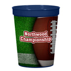 Big Game Stadium Cup in Full Color, 16 oz - Navy - 4CP