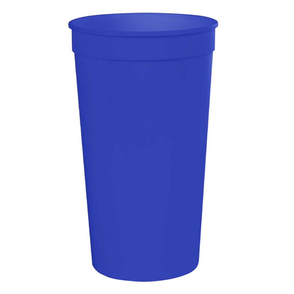 Big Game Stadium Cup in Full Color, 32 oz - Blue