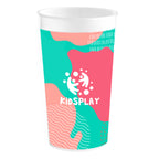Big Game Stadium Cup in Full Color, 32 oz - Clear - 4CP