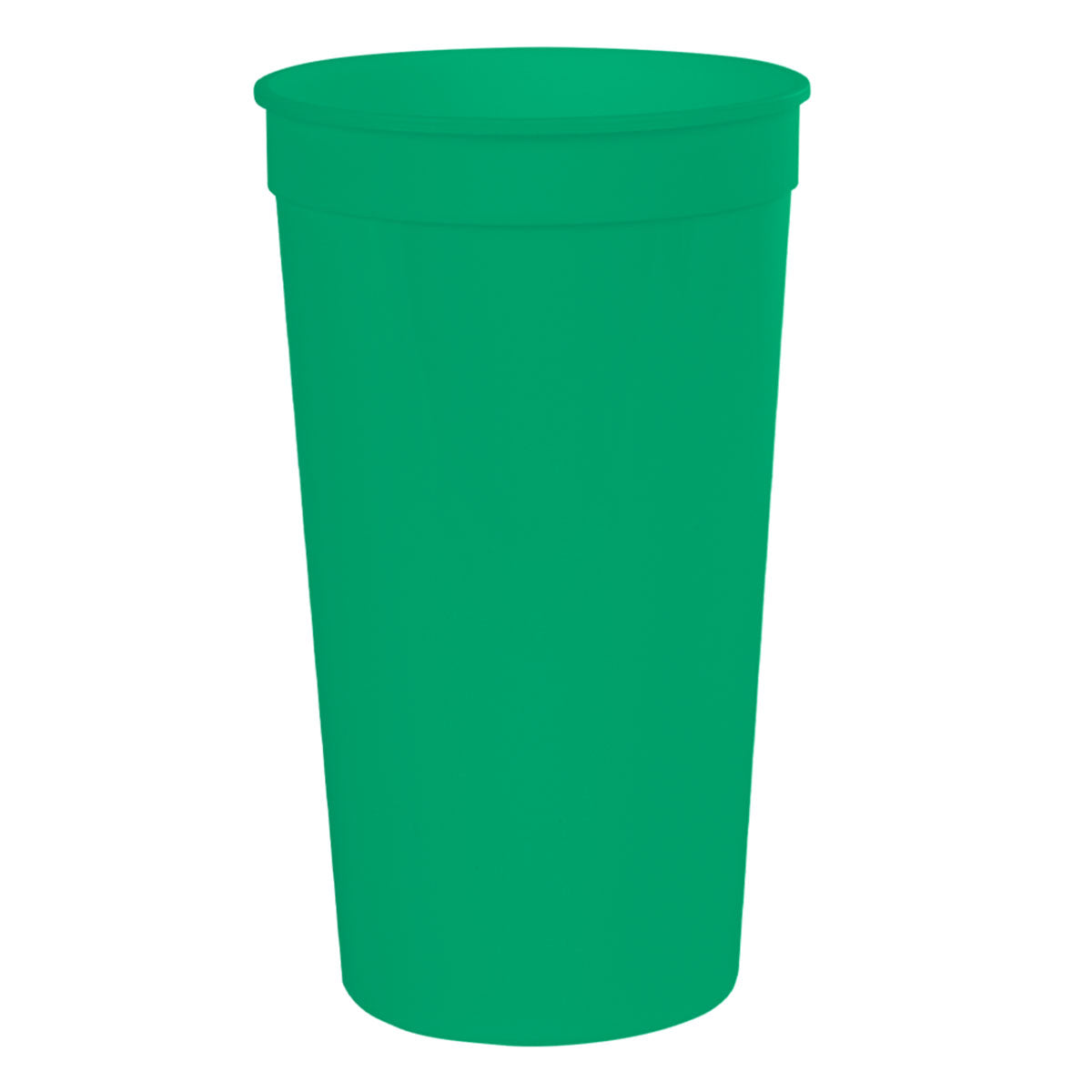 Big Game Stadium Cup in Full Color, 32 oz - Green