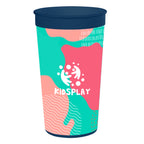 Big Game Stadium Cup in Full Color, 32 oz - Navy - 4CP
