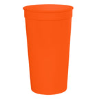 Big Game Stadium Cup in Full Color, 32 oz - Orange