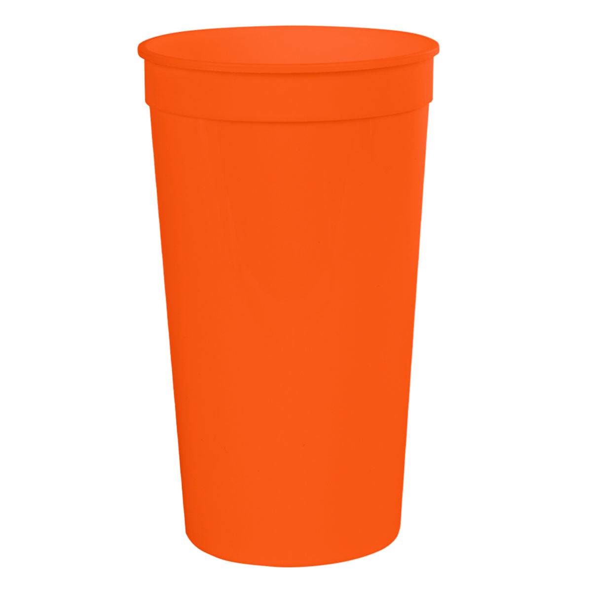 Big Game Stadium Cup in Full Color, 32 oz - Orange