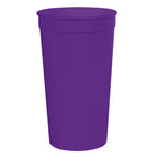 Big Game Stadium Cup in Full Color, 32 oz - Purple