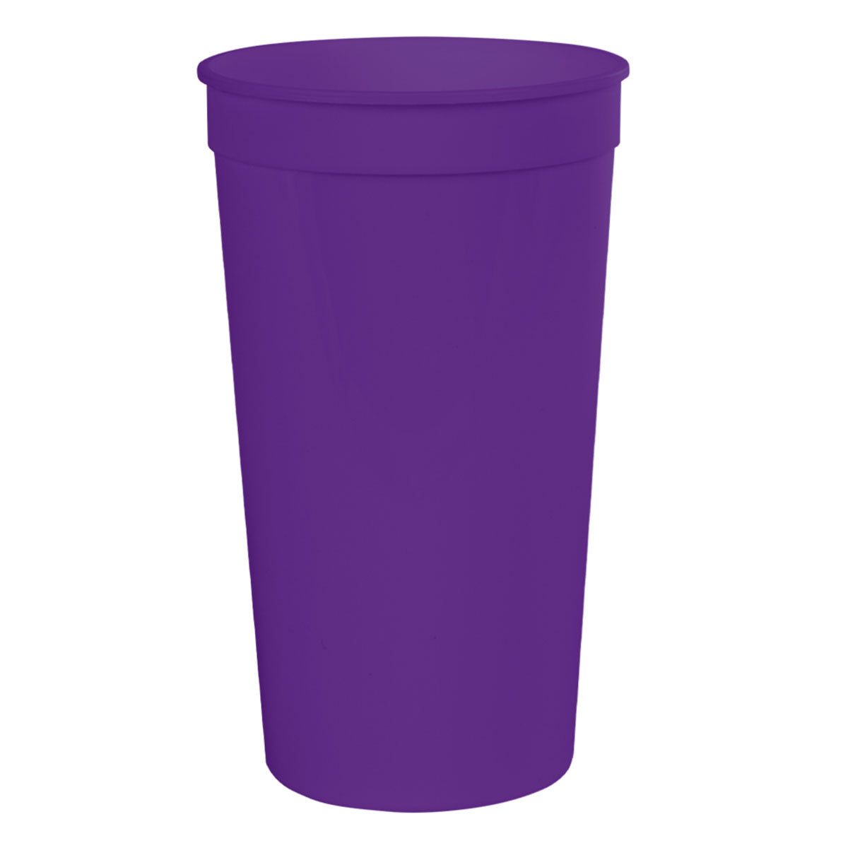 Big Game Stadium Cup in Full Color, 32 oz - Purple