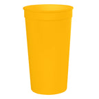 Big Game Stadium Cup in Full Color, 32 oz - Yellow