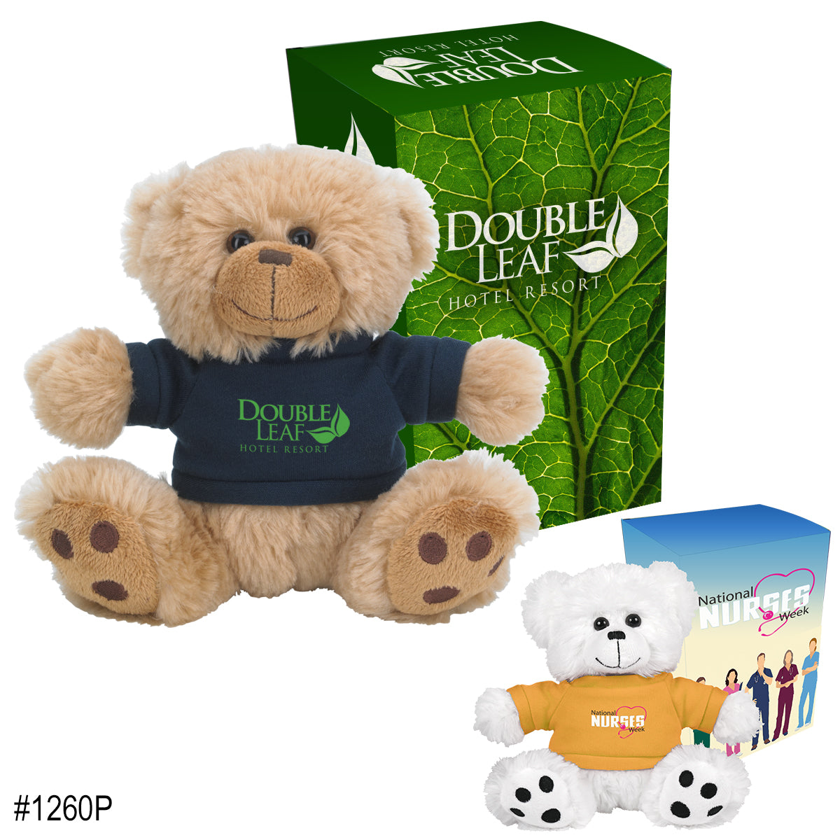 Big Paw Bear Plush Toy, 6 Inch - custombox