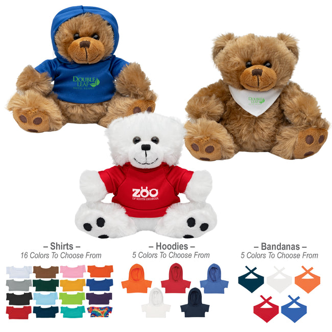 Big Paw Bear Plush Toy, 8.5 Inch