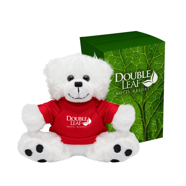 Big Paw Bear Plush Toy, Boxed, 6 Inch