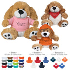 Big Paw Dog Plush Toy, 6 Inch