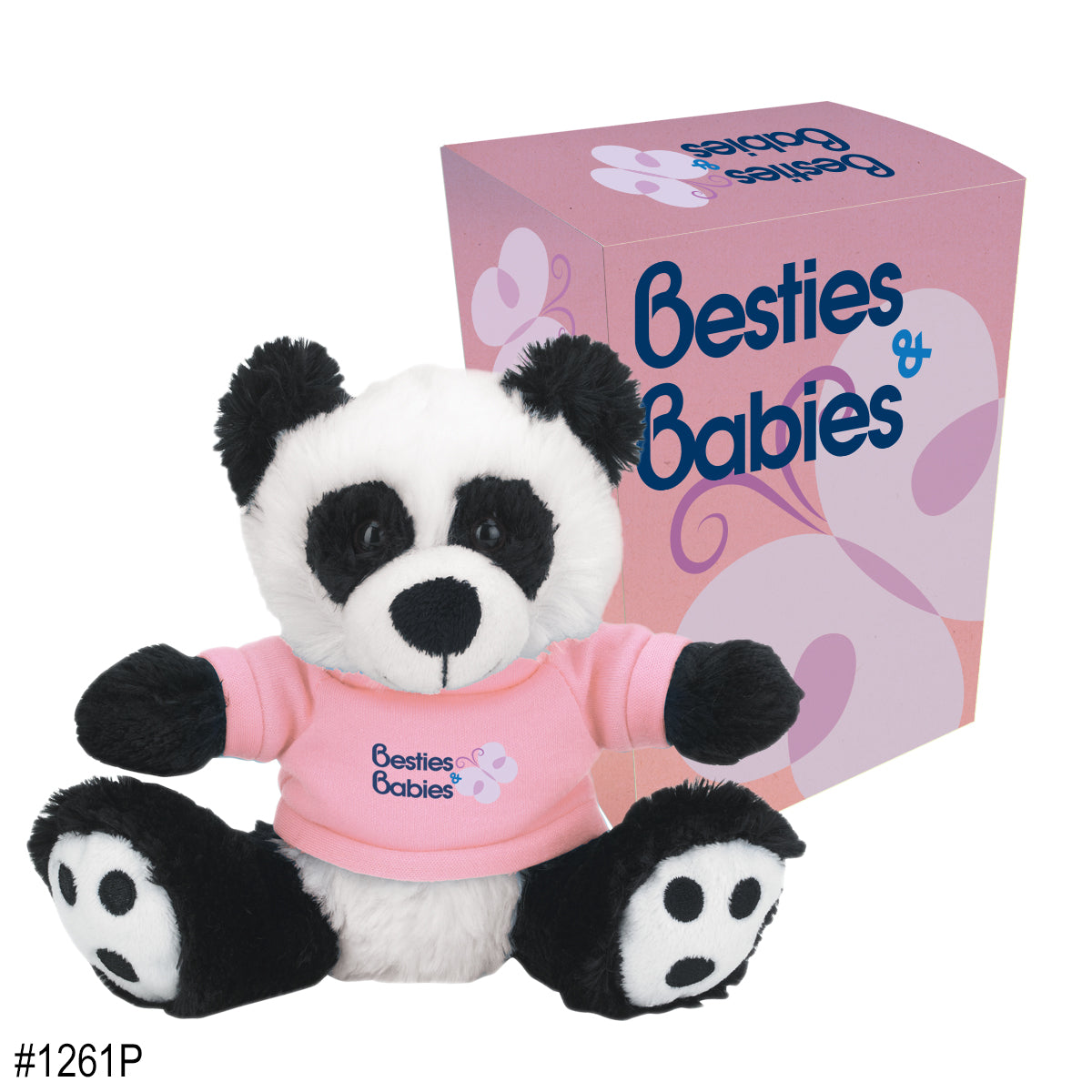 Big Paw Panda Plush Toy, 6 Inch - custombox_e