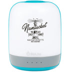 BioLite AlpenGlow Rechargeable Lantern, 250 Lumens - White/Turquoise - Front 3