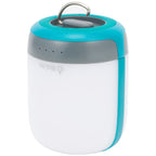 BioLite AlpenGlow Rechargeable Lantern, 250 Lumens - White/Turquoise - Left Angle 6