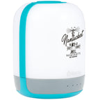 BioLite AlpenGlow Rechargeable Lantern, 250 Lumens - White/Turquoise - Right Angle