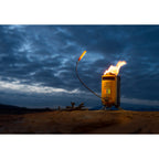 BioLite CampStove 2+ with USB Charging Laser Engraving - Orange - Right Angle On Model