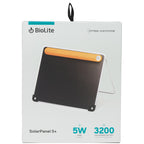 BioLite SolarPanel 5+ with 3,200 mAh Battery Full Color - Orange - Front 3