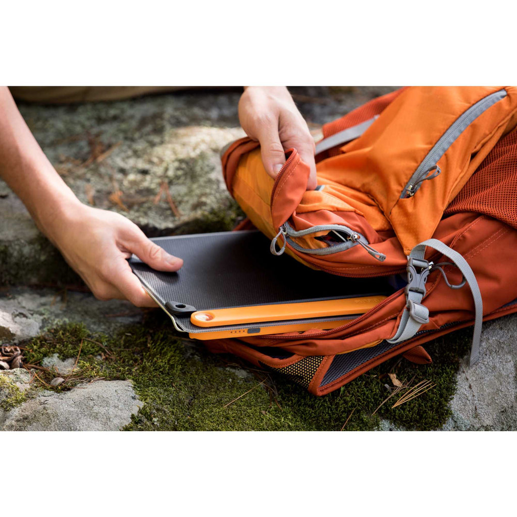 BioLite SolarPanel 5+ with 3,200 mAh Battery Full Color - Orange - Front 4