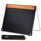 BioLite SolarPanel 5+ with 3,200 mAh Battery Full Color - Orange - Left Angle 4