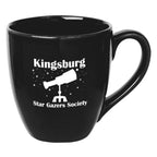 Bistro Mug, 14 oz - Black - Ceramic