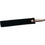 Black Velvet Pen Pouch - Black - Front