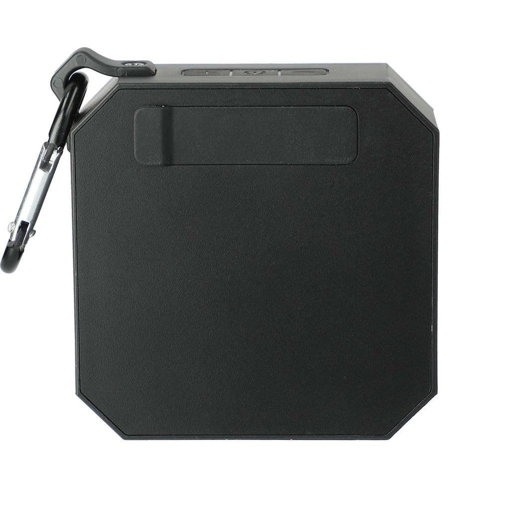 Blackwater Mini Waterproof Speaker with Carabiner Full Color - Black - Back