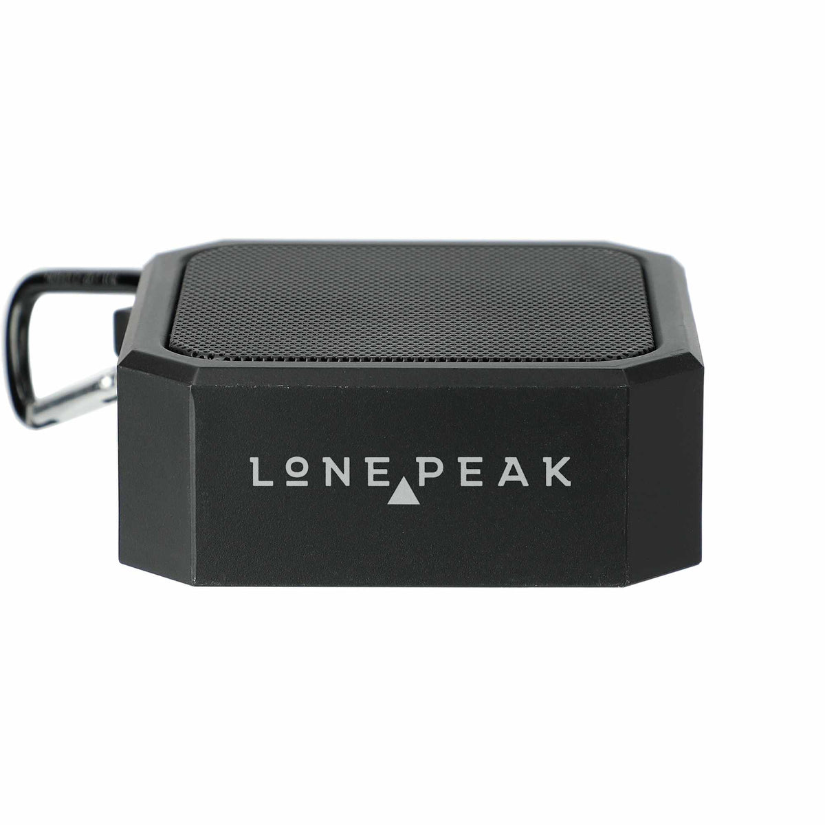 Blackwater Mini Waterproof Speaker with Carabiner Full Color - Black - Right Angle