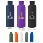 Blair Recycled Stainless Steel Bottle, 17 oz - Black