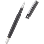 Blair Rollerball Pen in Recycled Aluminum Laser Engraving - Black - Detail 3