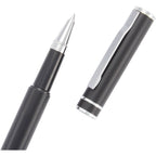 Blair Rollerball Pen in Recycled Aluminum Laser Engraving - Black - Detail 4