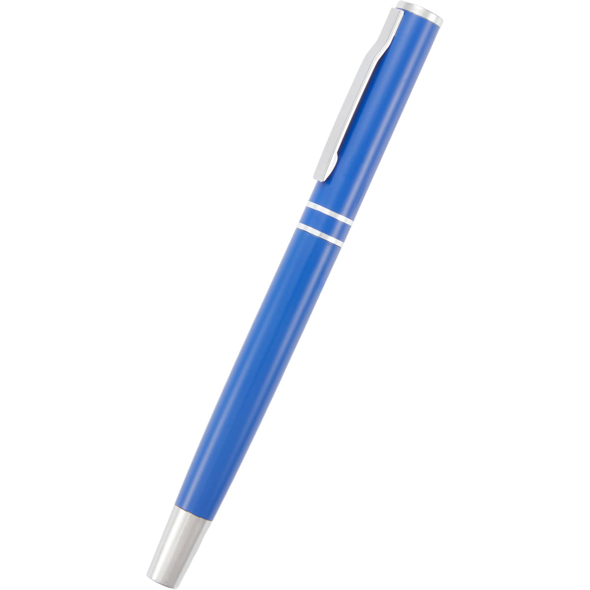 Blair Rollerball Pen in Recycled Aluminum Laser Engraving - Blue - Detail