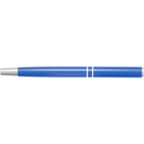 Blair Rollerball Pen in Recycled Aluminum Laser Engraving - Blue - Top