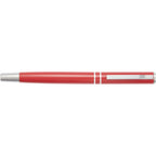Blair Rollerball Pen in Recycled Aluminum Laser Engraving - Red - Clip