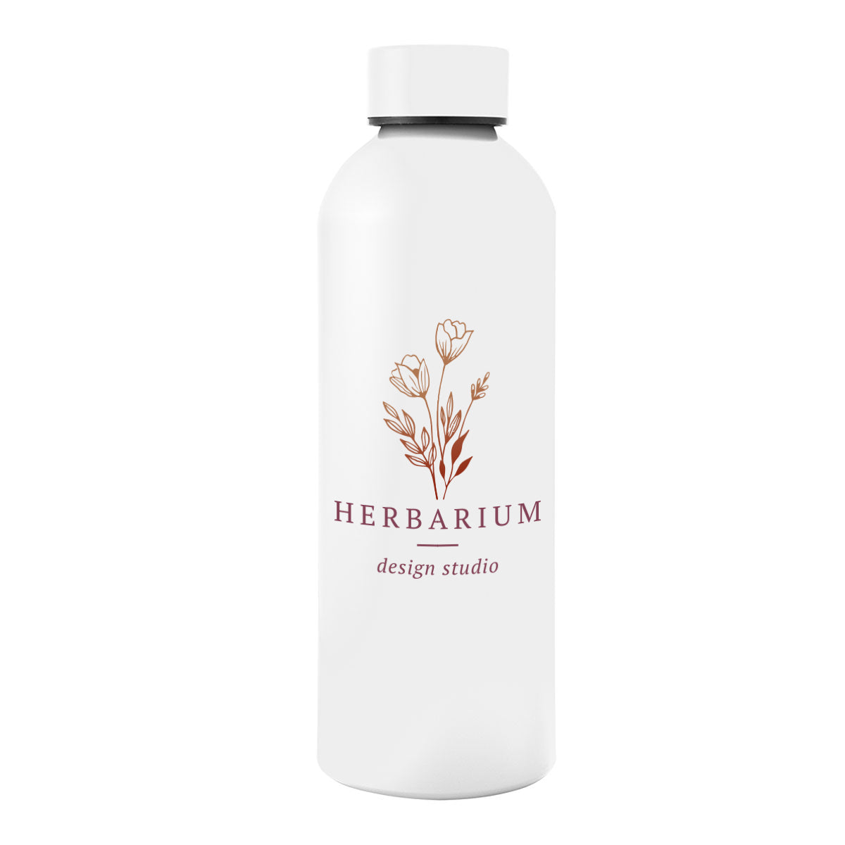 Blaire Recycled Aluminum Bottle, 25 oz - White - Colorbrite