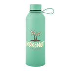 Blaire Recycled Aluminum Bottle with Silicone Carry Strap, 25 oz - Jade - Colorbrite